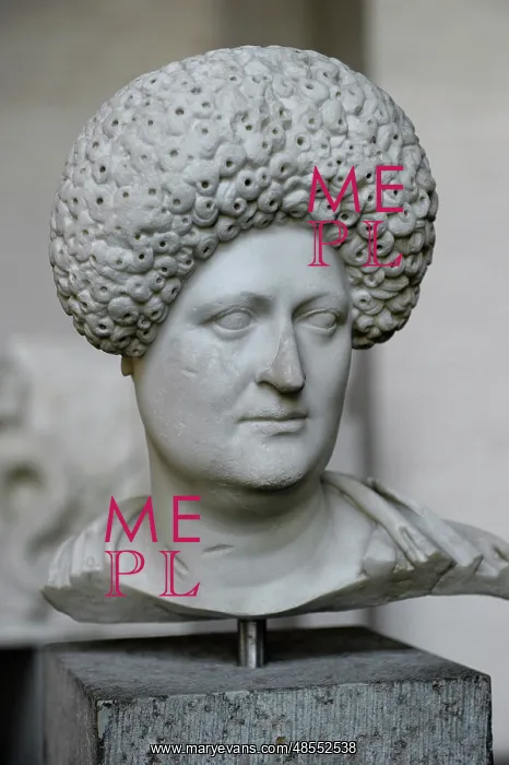  : Bust of a woman. About 80 AD