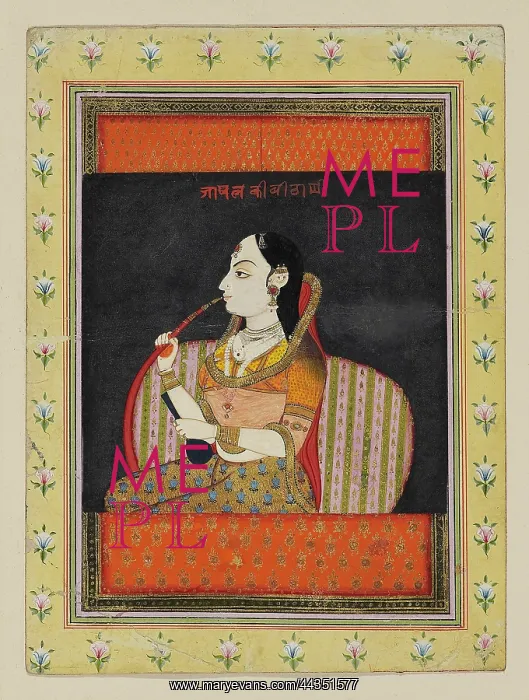  : Bust of a woman in a jharoka