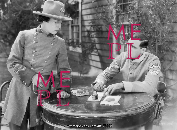 : Buster Keaton in The General, 1927 : Buster Keaton in The General, 1927