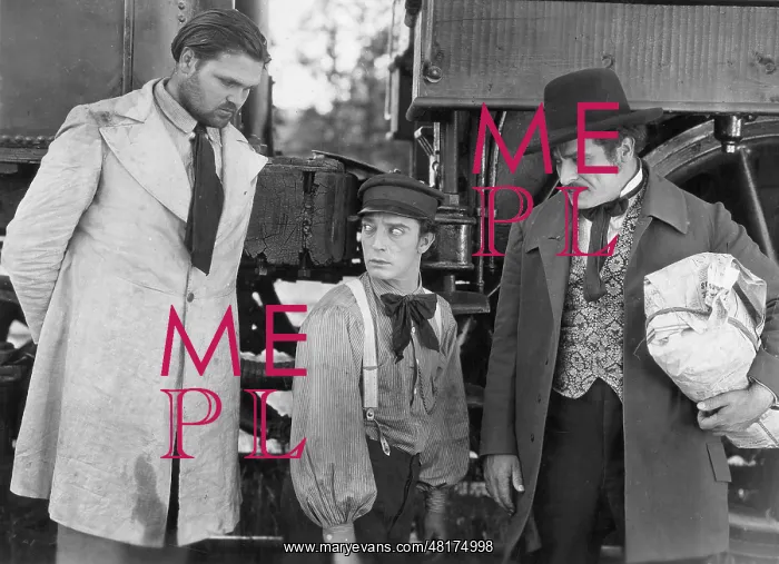 : Buster Keaton in The General, 1927 : Buster Keaton in The General, 1927