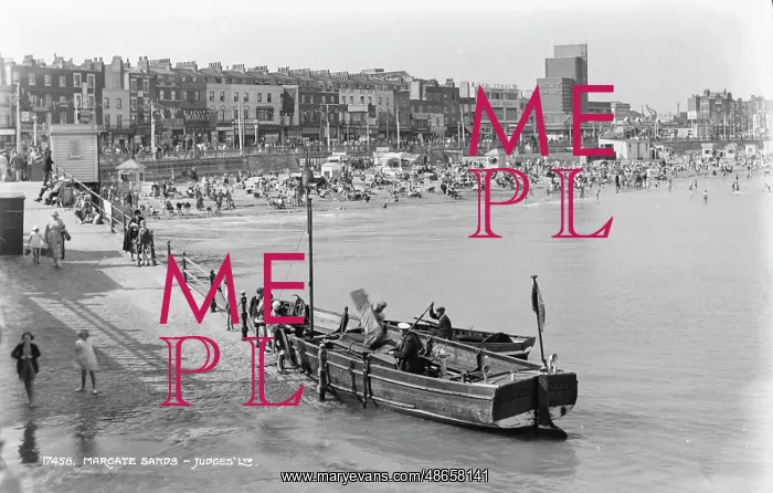 : Busy Day at Margate Sands : Busy Day at Margate Sands
