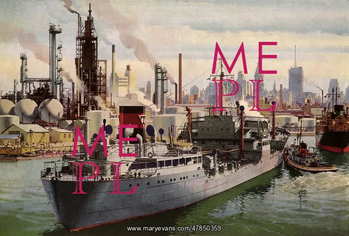  : Busy Industrial Port