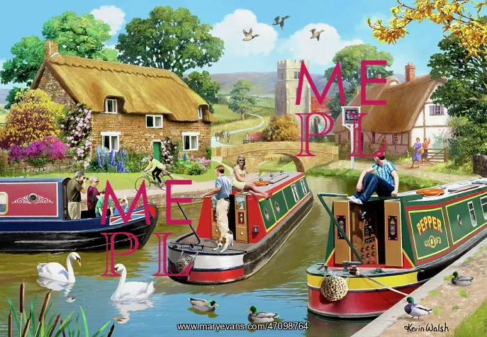 : Busy Time On The Canal : Busy Time On The Canal