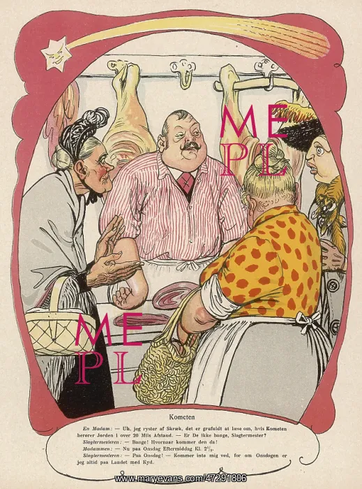 : BUTCHER & CUSTOMERS : BUTCHER & CUSTOMERS