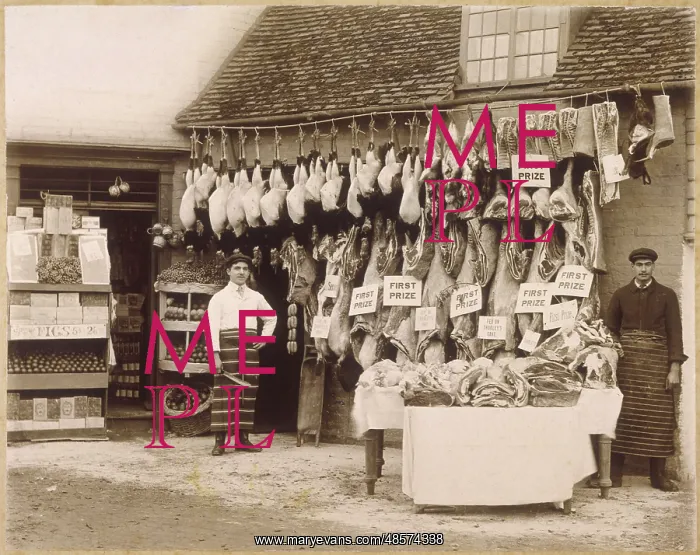 : Butcher Shop Display : Butcher Shop Display
