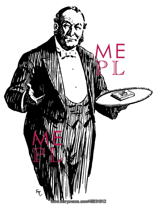 : BUTLER AND TRAY : BUTLER AND TRAY