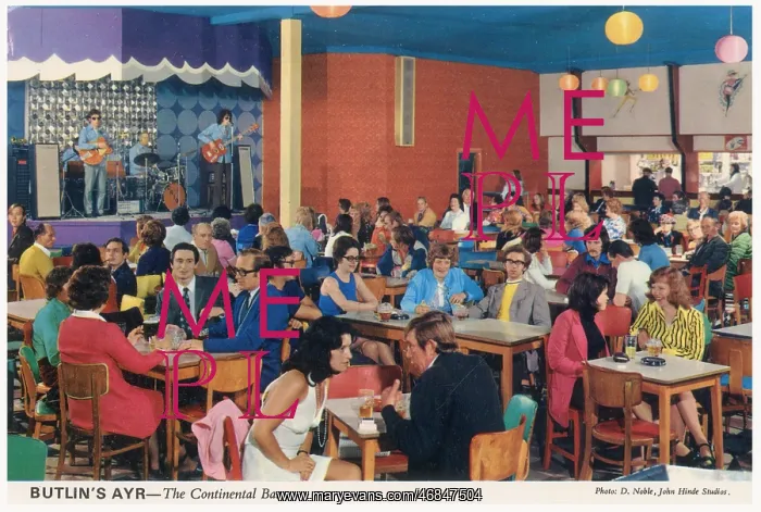 : Butlin's Ayr - The Continental Bar : Butlin's Ayr - The Continental Bar
