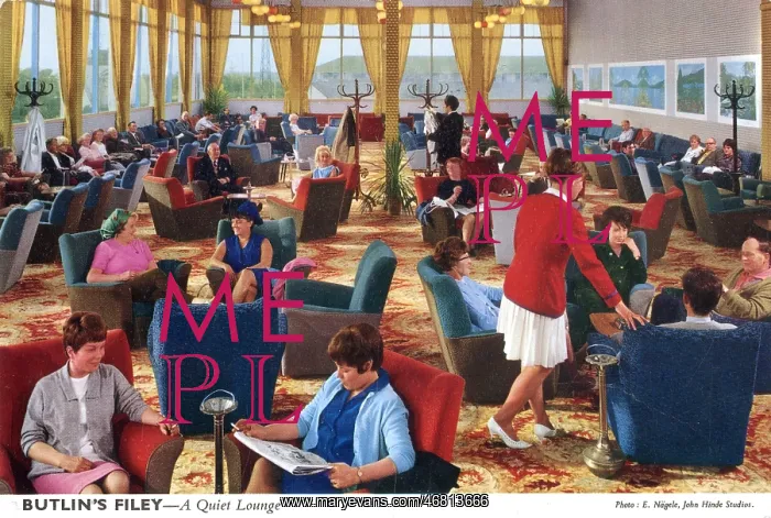 : Butlin's Filey - A Quiet Lounge : Butlin's Filey - A Quiet Lounge