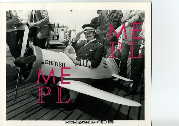 : Butlins, Plane, Man : Butlins, Plane, Man