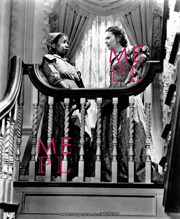 : Butterfly McQueen and Vivien Leigh in Gone with the Wind : Butterfly McQueen and Vivien Leigh in Gone with the Wind