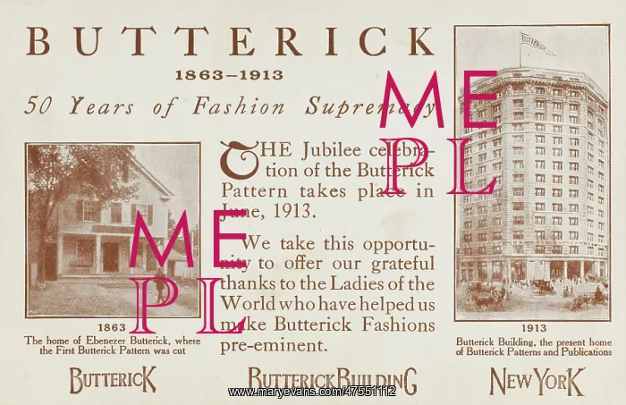  : Butterick Jubilee