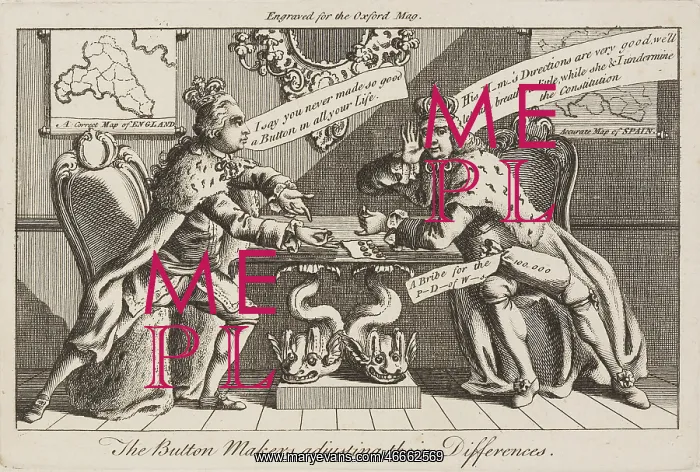 : The Button Makers Adjusting Their Differences, 1770 : The Button Makers Adjusting Their Differences, 1770