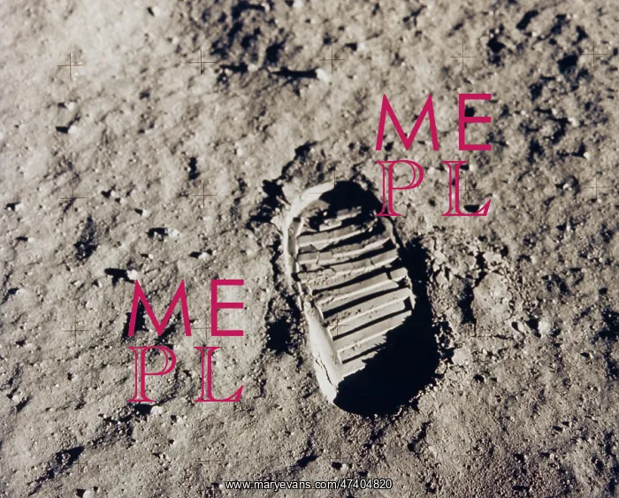 : BUZZ ALDRIN'S BOOTPRINT : BUZZ ALDRIN'S BOOTPRINT