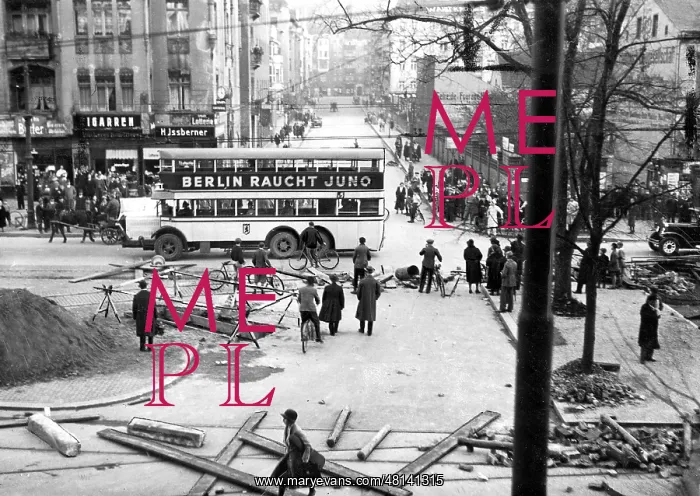 : BVG strike in Berlin, 1932 : BVG strike in Berlin, 1932