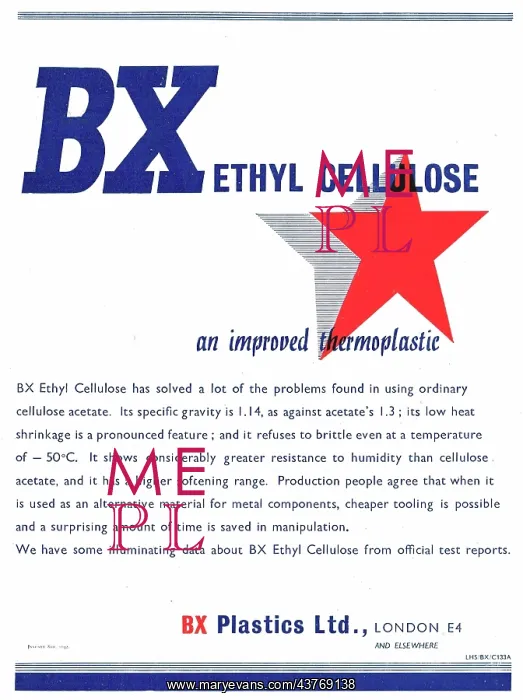 : BX Ethyl Cellulose For The Aircraft Industry : BX Ethyl Cellulose For The Aircraft Industry