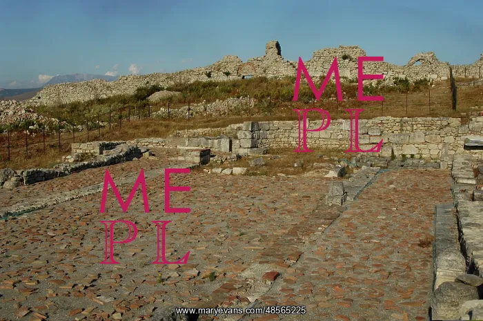 : Byllis Archeological Site. Cathedral. IV century A.C. Republ : Byllis Archeological Site. Cathedral. IV century A.C. Republ