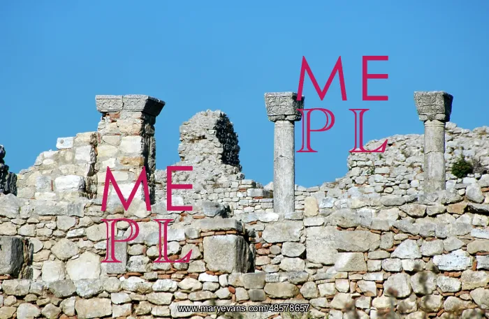 : Byllis Archeological Site. Cathedral. IV century A.C. Republ : Byllis Archeological Site. Cathedral. IV century A.C. Republ