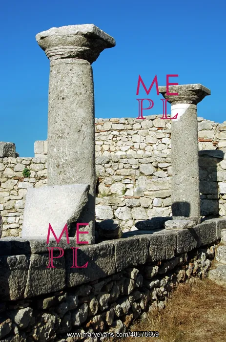 : Byllis Archeological Site. Cathedral. IV century A.C. Republ : Byllis Archeological Site. Cathedral. IV century A.C. Republ