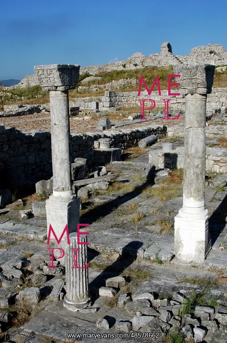 : Byllis Archeological Site. Cathedral. IV century A.C. Republ : Byllis Archeological Site. Cathedral. IV century A.C. Republ