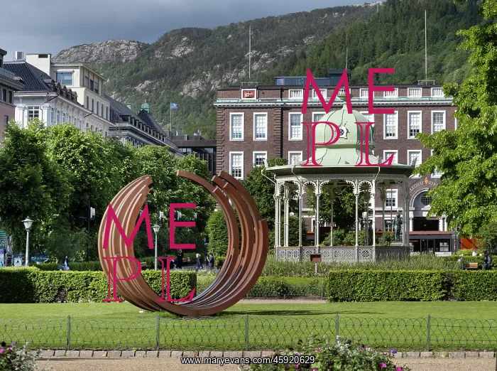 : Byparken, Bergen, Norway : Byparken, Bergen, Norway