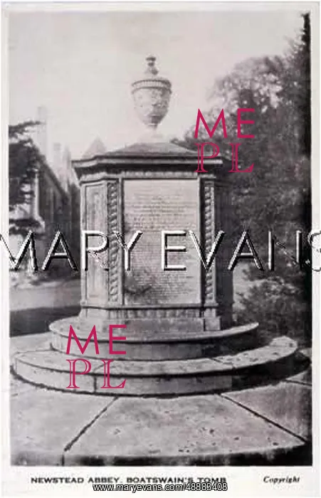 : BYRON'S DOG'S MONUMENT : BYRON'S DOG'S MONUMENT