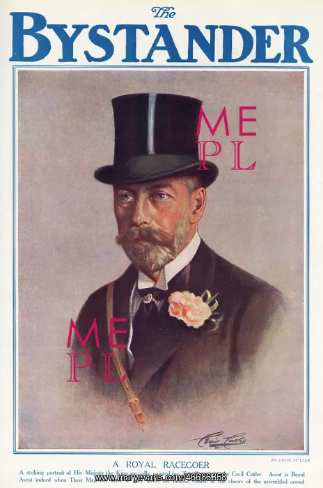 : Bystander front cover with King George V : Bystander front cover with King George V