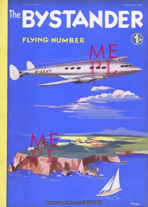 : Bystander flying number 1938 : Bystander flying number 1938