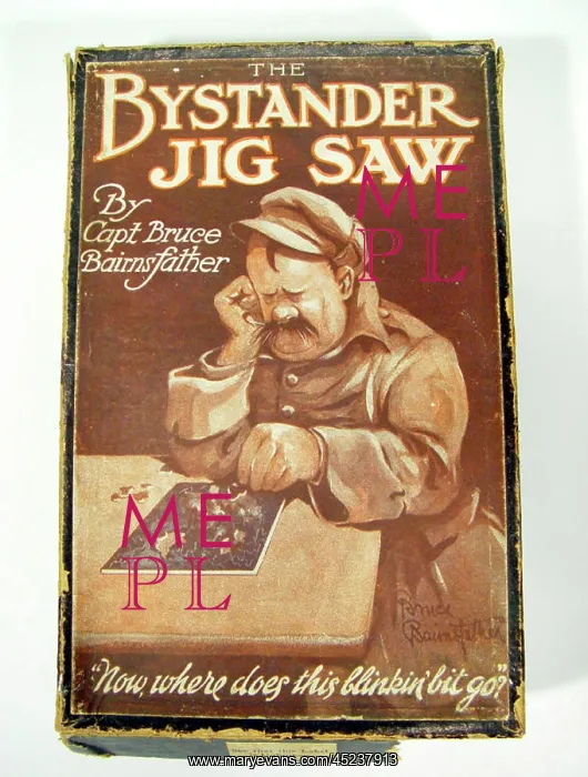 : The Bystander Jigsaw By Capt Bruce Bairnsfather : The Bystander Jigsaw By Capt Bruce Bairnsfather