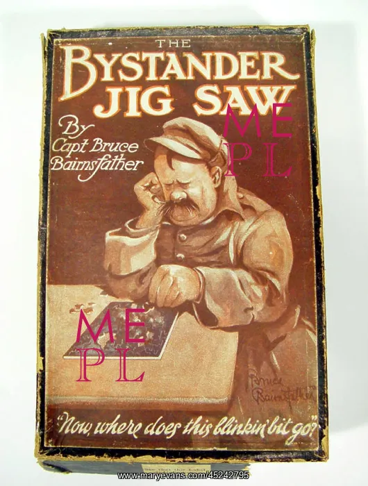 : Bystander Jigsaw By Capt. Bruce Bairnsfather : Bystander Jigsaw By Capt. Bruce Bairnsfather