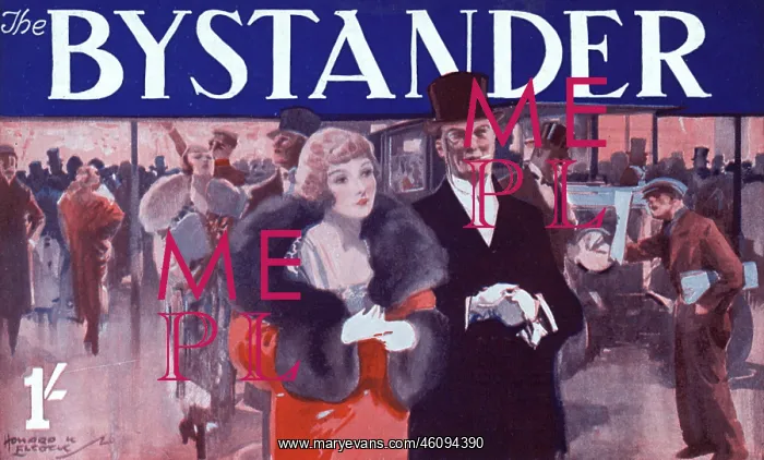 : Bystander masthead design, 1927 : Bystander masthead design, 1927
