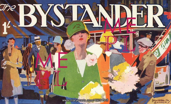: Bystander masthead design, 1927 : Bystander masthead design, 1927