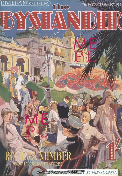 : The Bystander Riviera Number 1929 : The Bystander Riviera Number 1929