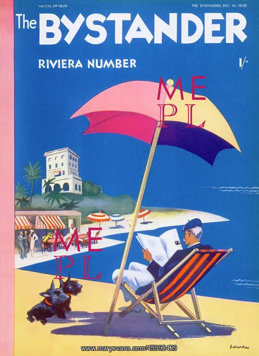 : The Bystander Riviera Number 1938 : The Bystander Riviera Number 1938