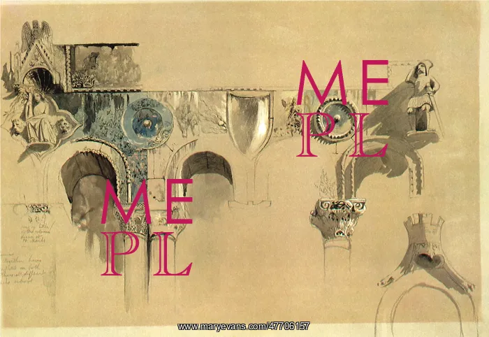  : Byzantine Arches in Venice, by John Ruskin