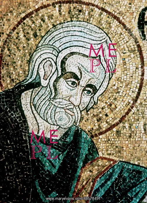 : BYZANTINE ART. Saint John the Evangelist. St. Mark's Basilic : BYZANTINE ART. Saint John the Evangelist. St. Mark's Basilic