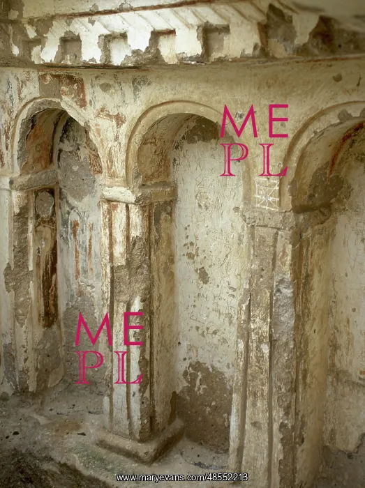 : Byzantine Art. Turkey. Cappadocia. Black Head Church. Sogan : Byzantine Art. Turkey. Cappadocia. Black Head Church. Sogan
