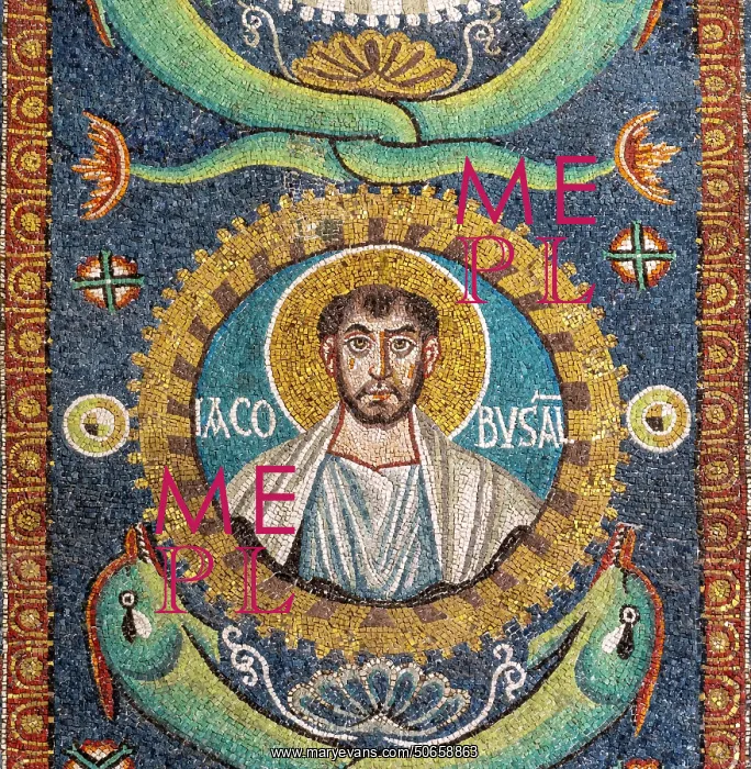 : Byzantine mosaic, Basilica of San Vitale, Ravenna, Italy : Byzantine mosaic, Basilica of San Vitale, Ravenna, Italy