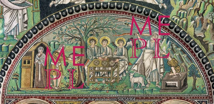 : Byzantine mosaic, Basilica of San Vitale, Ravenna, Italy : Byzantine mosaic, Basilica of San Vitale, Ravenna, Italy