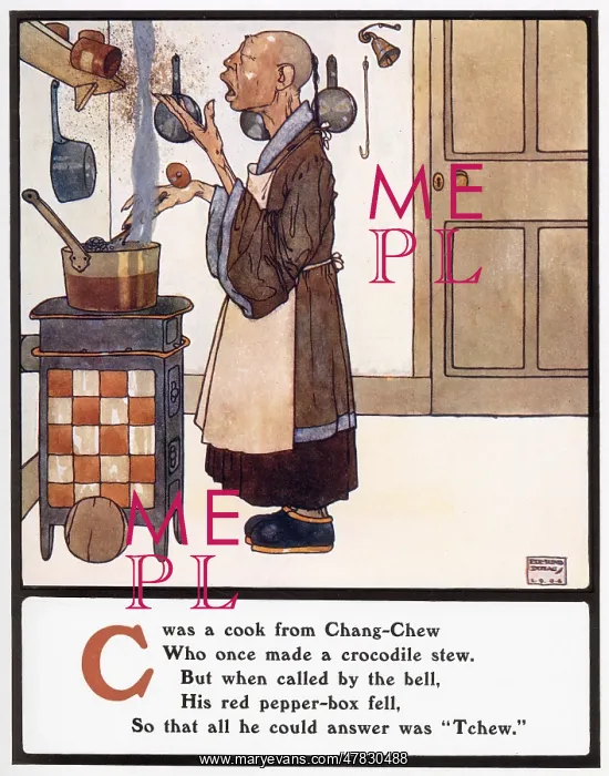 : C was a cook from Chang-Chew : C was a cook from Chang-Chew