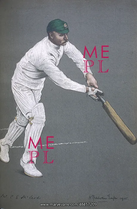 : C E MCLEOD - CRICKETER : C E MCLEOD - CRICKETER