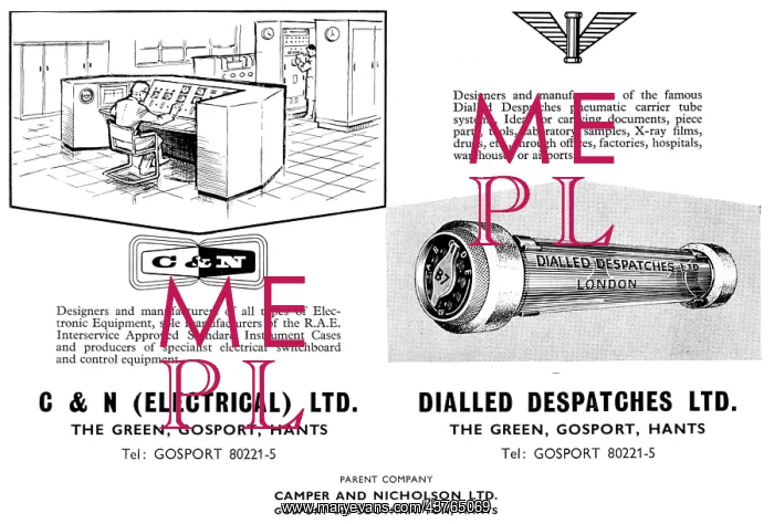 : C & N Electrical - Dialled Despatches : C & N Electrical - Dialled Despatches