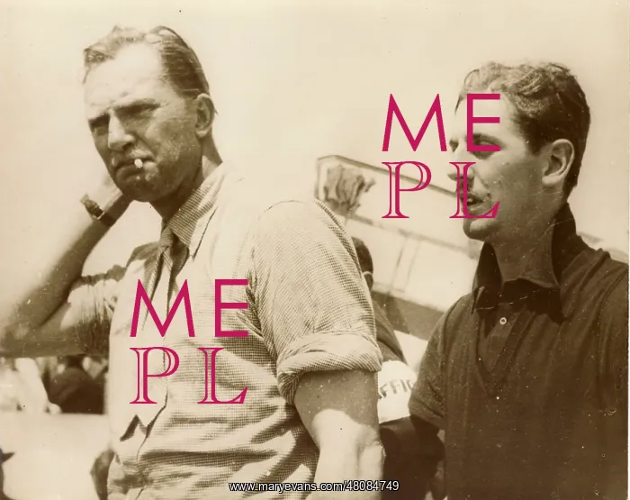 : C W A Scott, left, and his co-pilot Giles Guthrie : C W A Scott, left, and his co-pilot Giles Guthrie