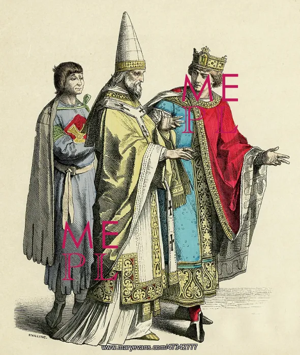 : C11Th Dress - Pope - King : C11Th Dress - Pope - King