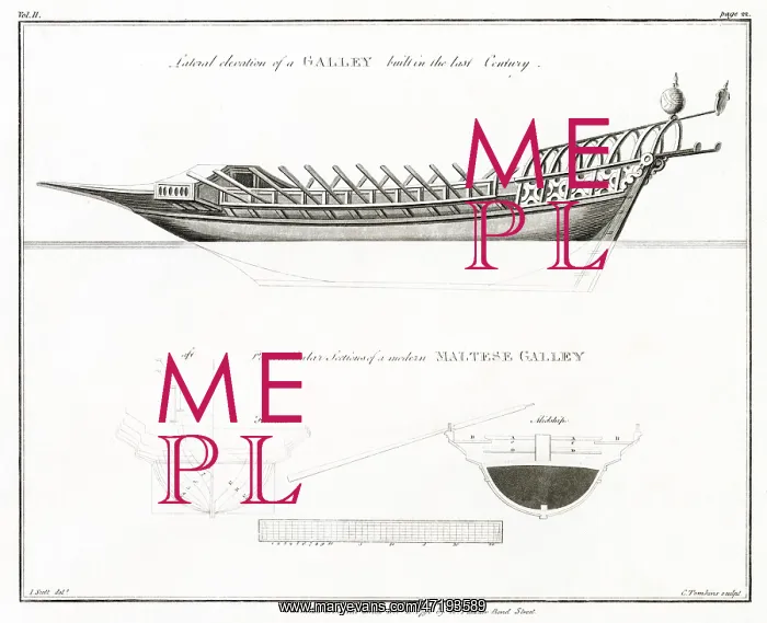  : C17 MALTESE GALLEY