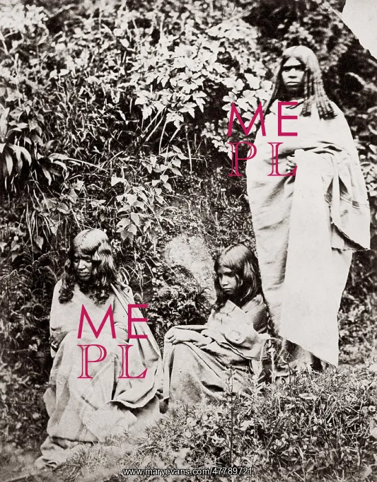  : c.1870's India - group of Toda people