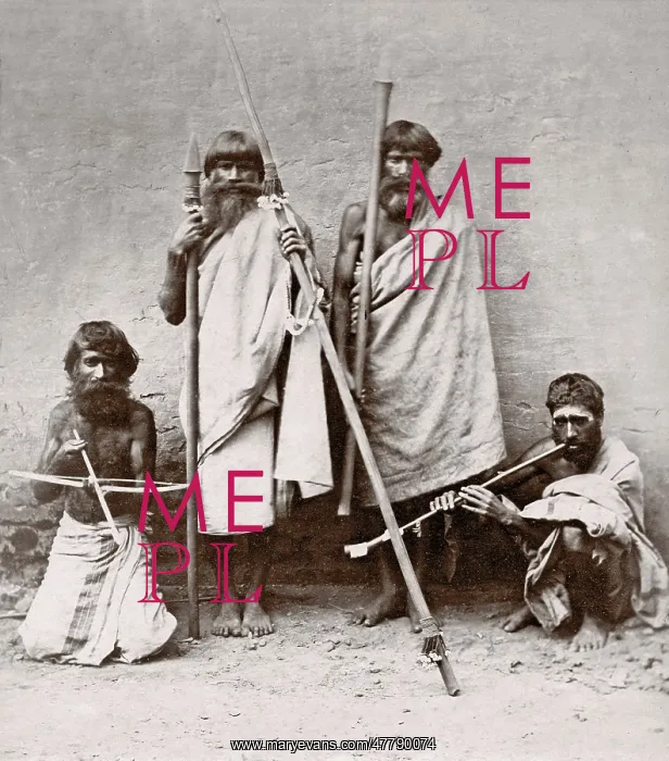  : c.1870s India - native Toda people