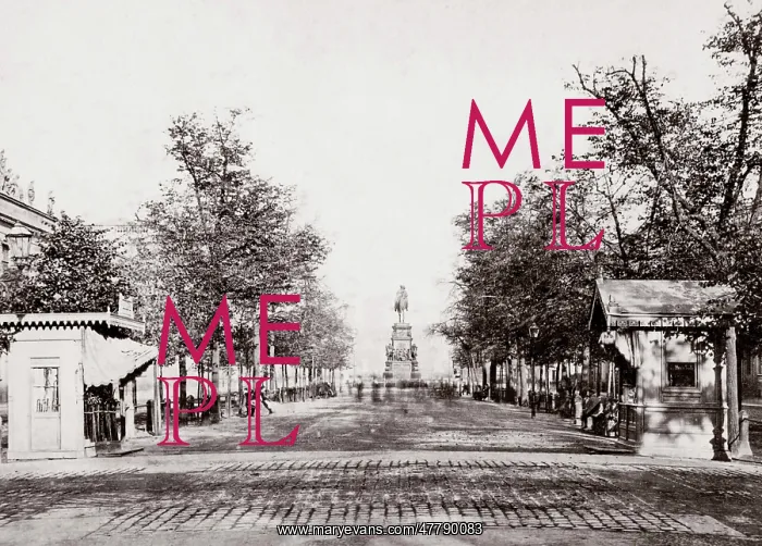  : c.1880s Germany Berlin - Unter Den Linden