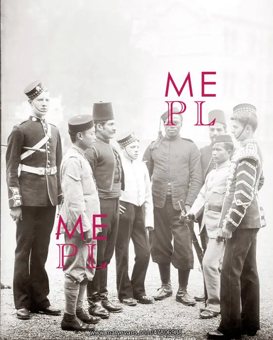 : c.1890s British Army Regiment - colonial regiments : c.1890s British Army Regiment - colonial regiments