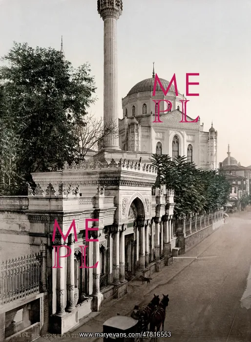 : c.1890s Turkey Istanbul - Laleli mosque : c.1890s Turkey Istanbul - Laleli mosque