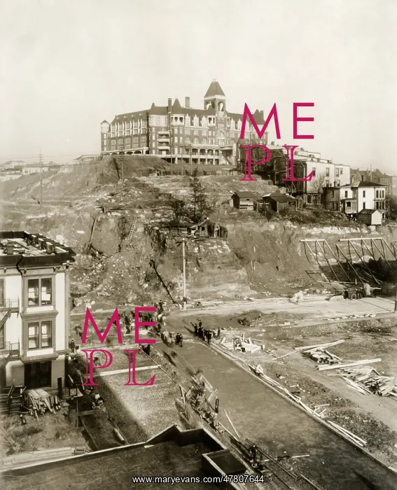  : c.1920's Denny regarde 2nd Avenue Seattle, old hotel